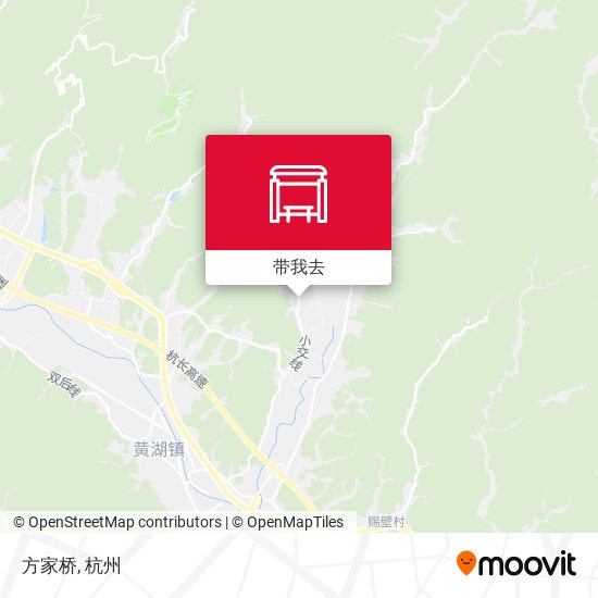 方家桥地图
