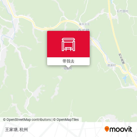 王家塘地图