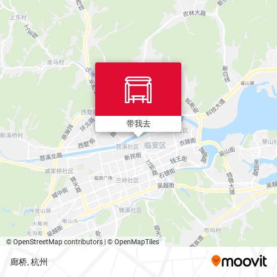 廊桥地图