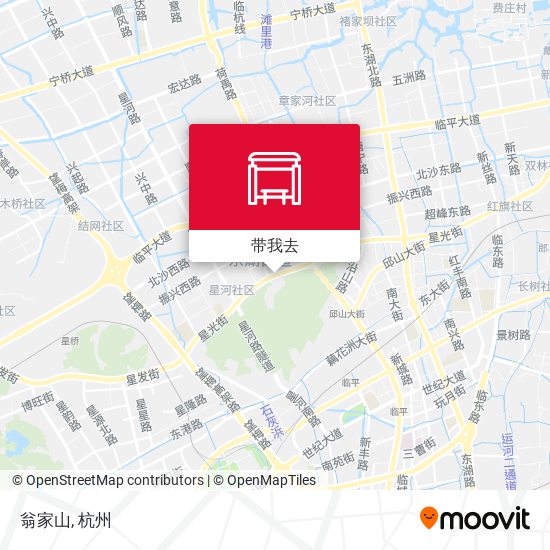 翁家山地图