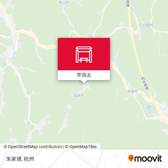 朱家塘地图