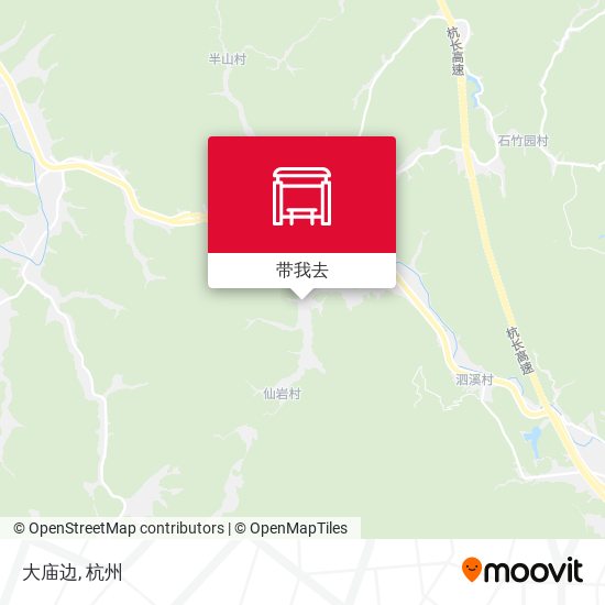 大庙边地图