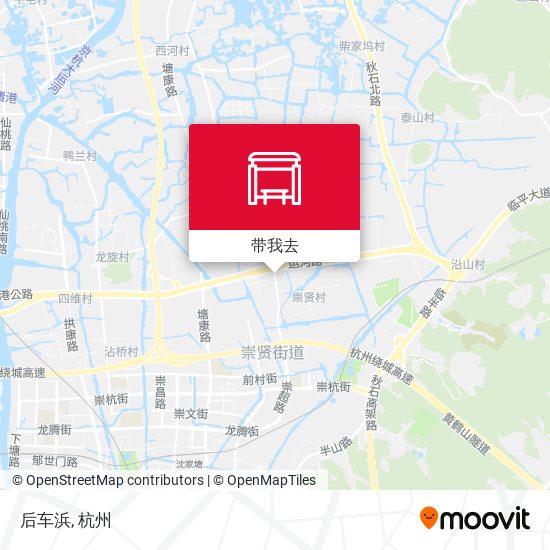 后车浜地图