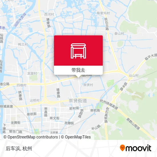后车浜地图