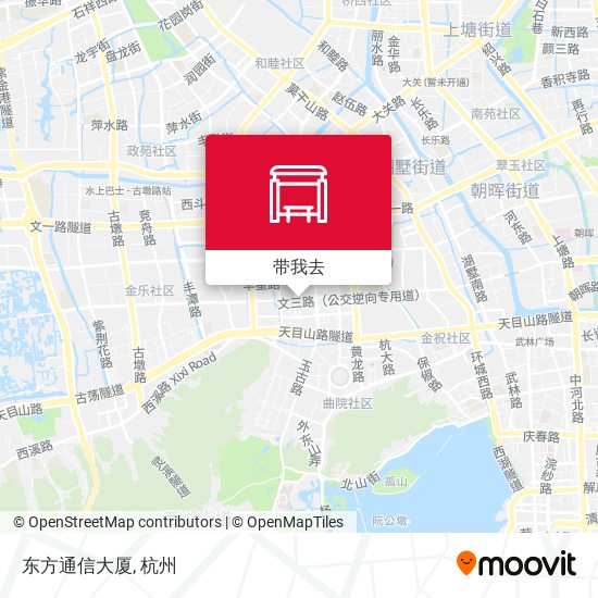 东方通信大厦地图