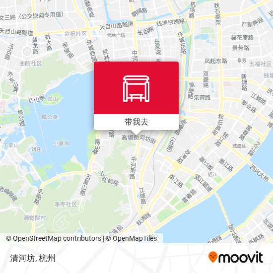 清河坊地图