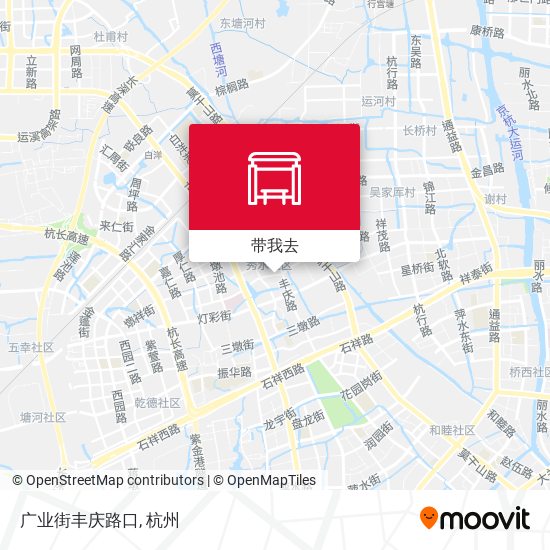 广业街丰庆路口地图
