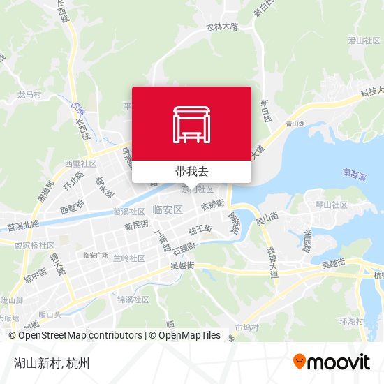 湖山新村地图