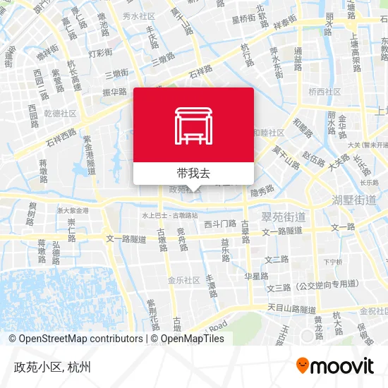 政苑小区地图