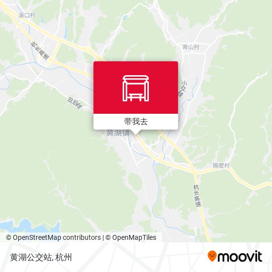 黄湖公交站地图