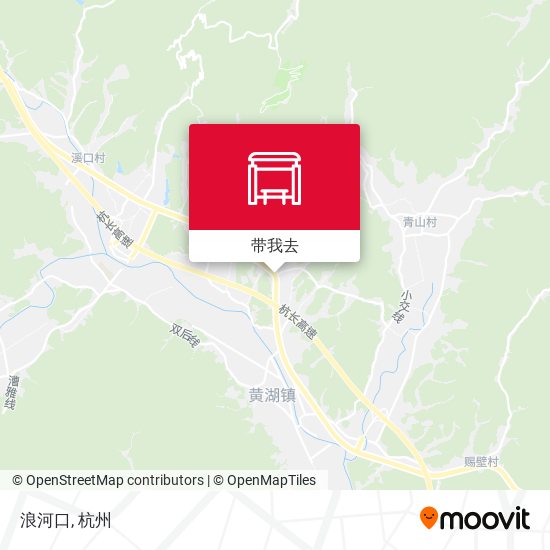 浪河口地图