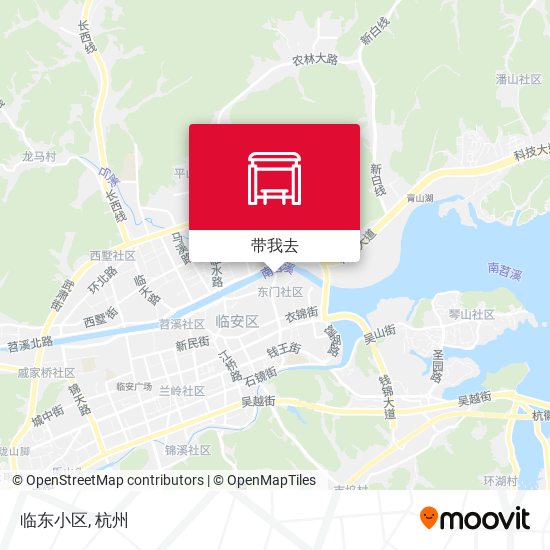 临东小区地图
