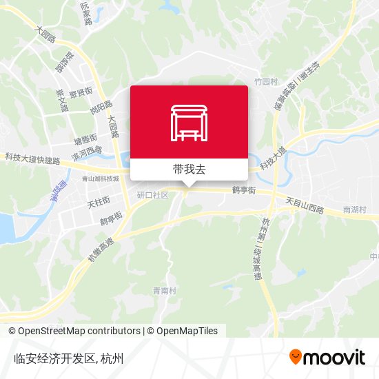 临安经济开发区地图