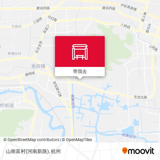 山南富村(河南新路)地图