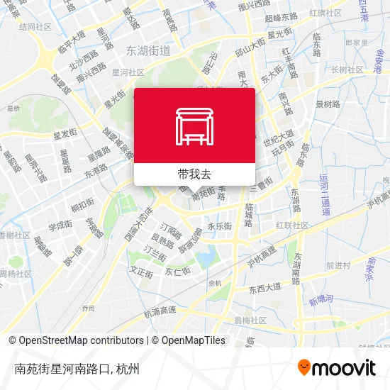 南苑街星河南路口地图