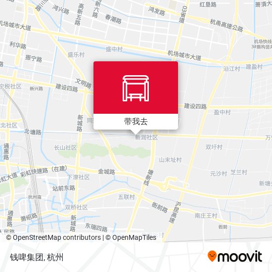 钱啤集团地图