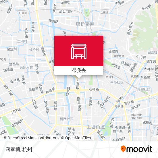 蒋家塘地图