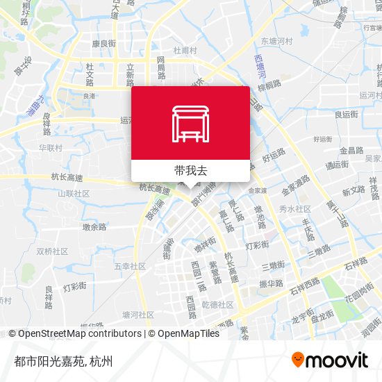 都市阳光嘉苑地图