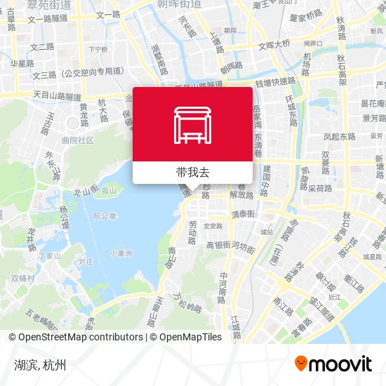 湖滨地图