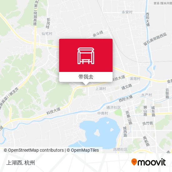 上湖西地图