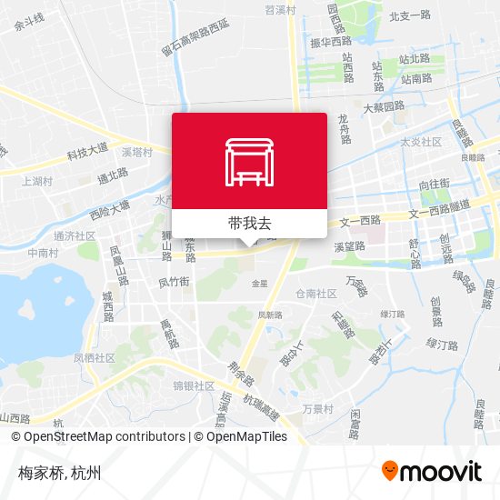 梅家桥地图