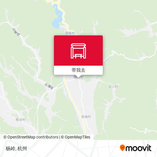 杨岭地图