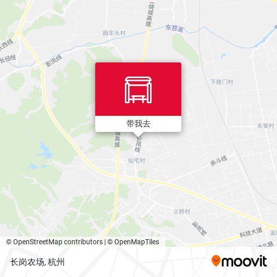长岗农场地图