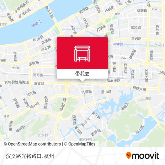 滨文路光裕路口地图