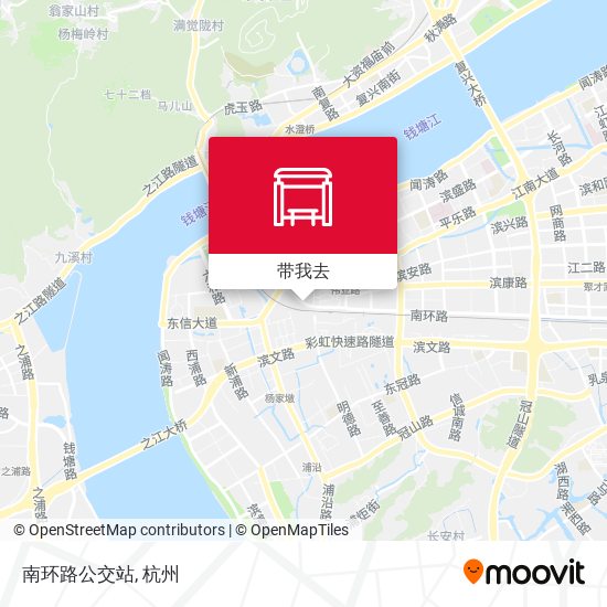 南环路公交站地图