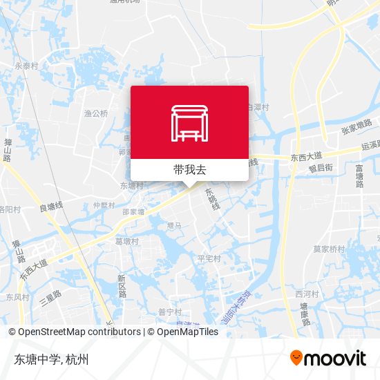 东塘中学地图