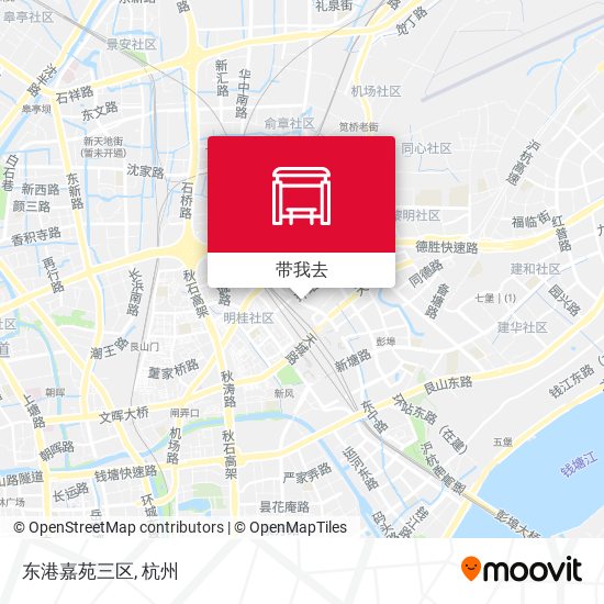 东港嘉苑三区地图