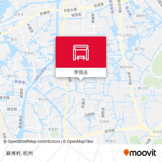 麻滩村地图