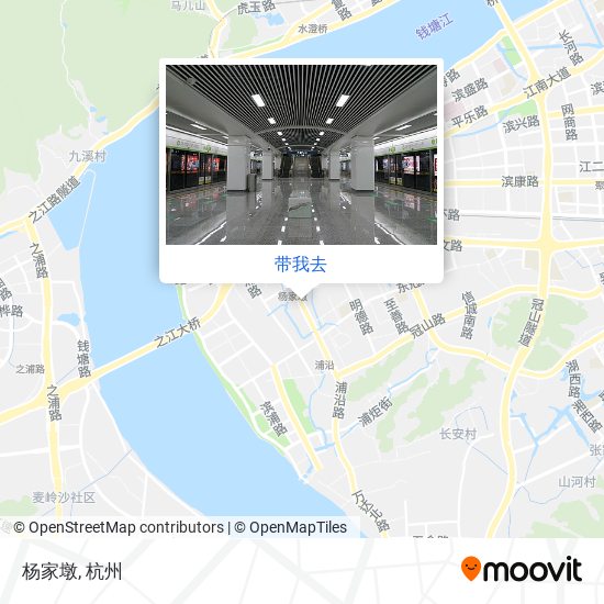 杨家墩地图