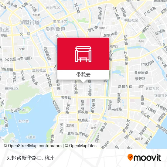 凤起路新华路口地图