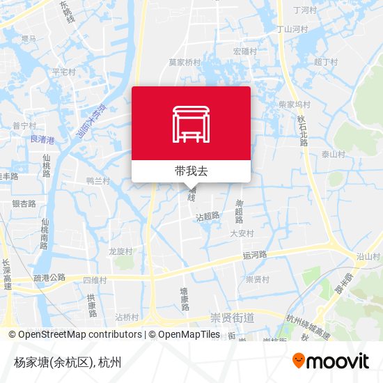 杨家塘(余杭区)地图