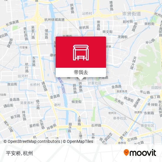 平安桥地图