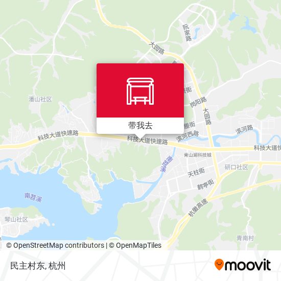 民主村东地图