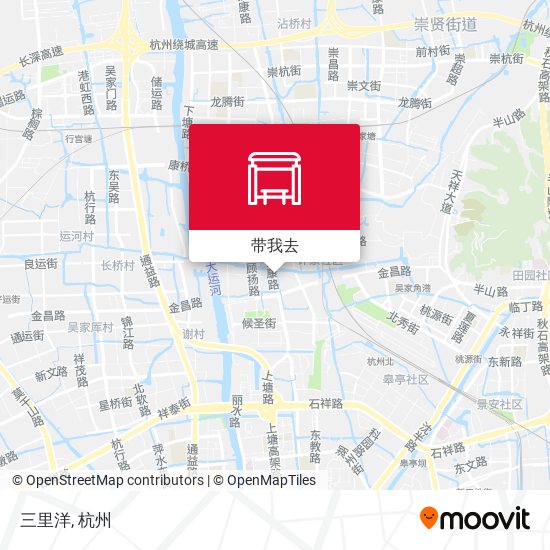 三里洋地图