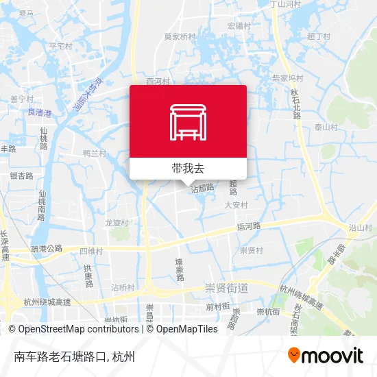 南车路老石塘路口地图