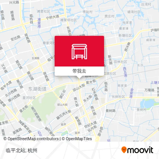 临平北站地图
