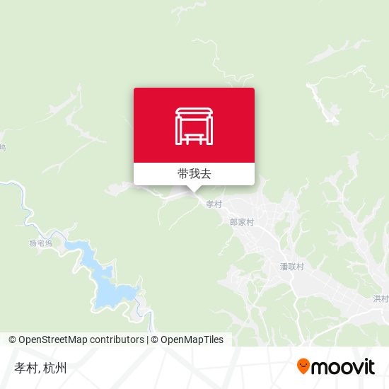 孝村地图
