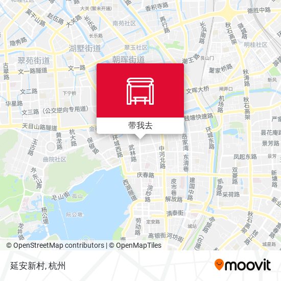延安新村地图