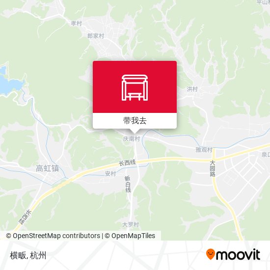 横畈地图
