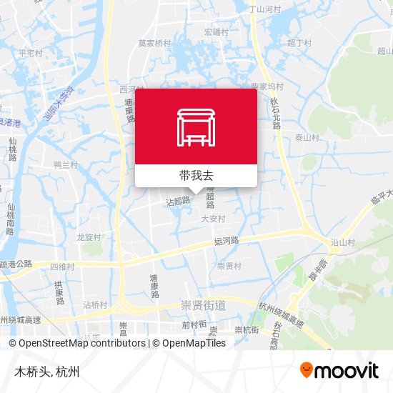木桥头地图