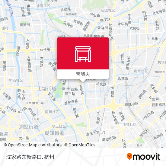 沈家路东新路口地图