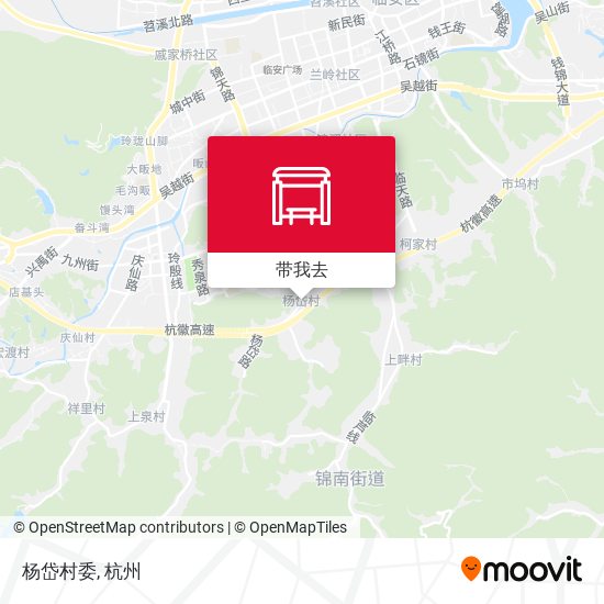 杨岱村委地图