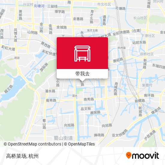 高桥菜场地图