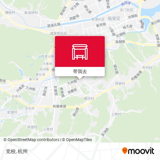 党校地图