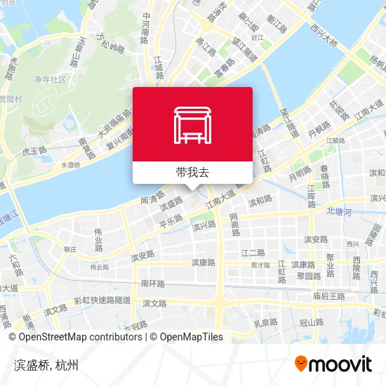滨盛桥地图