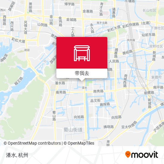 潘水地图